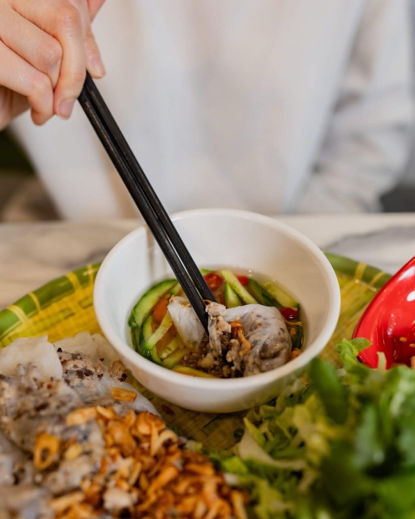 Northern Vietnamese food at Ngon Banh Cuon Lonsdale Street Melbourne